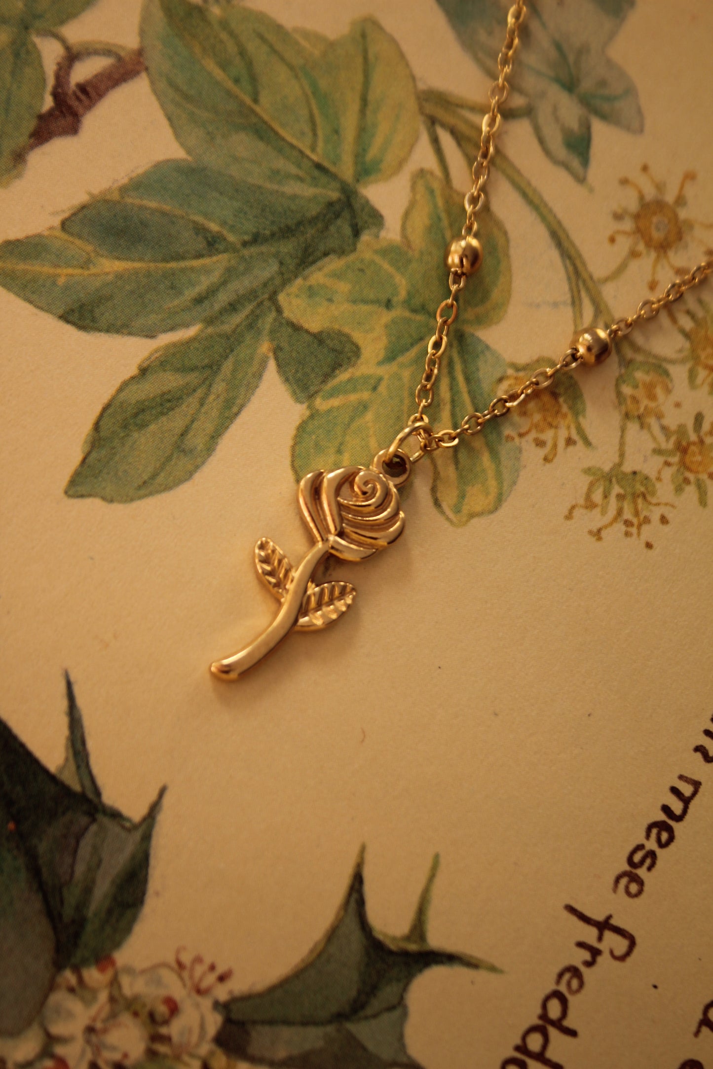 Rose Bloom Necklace