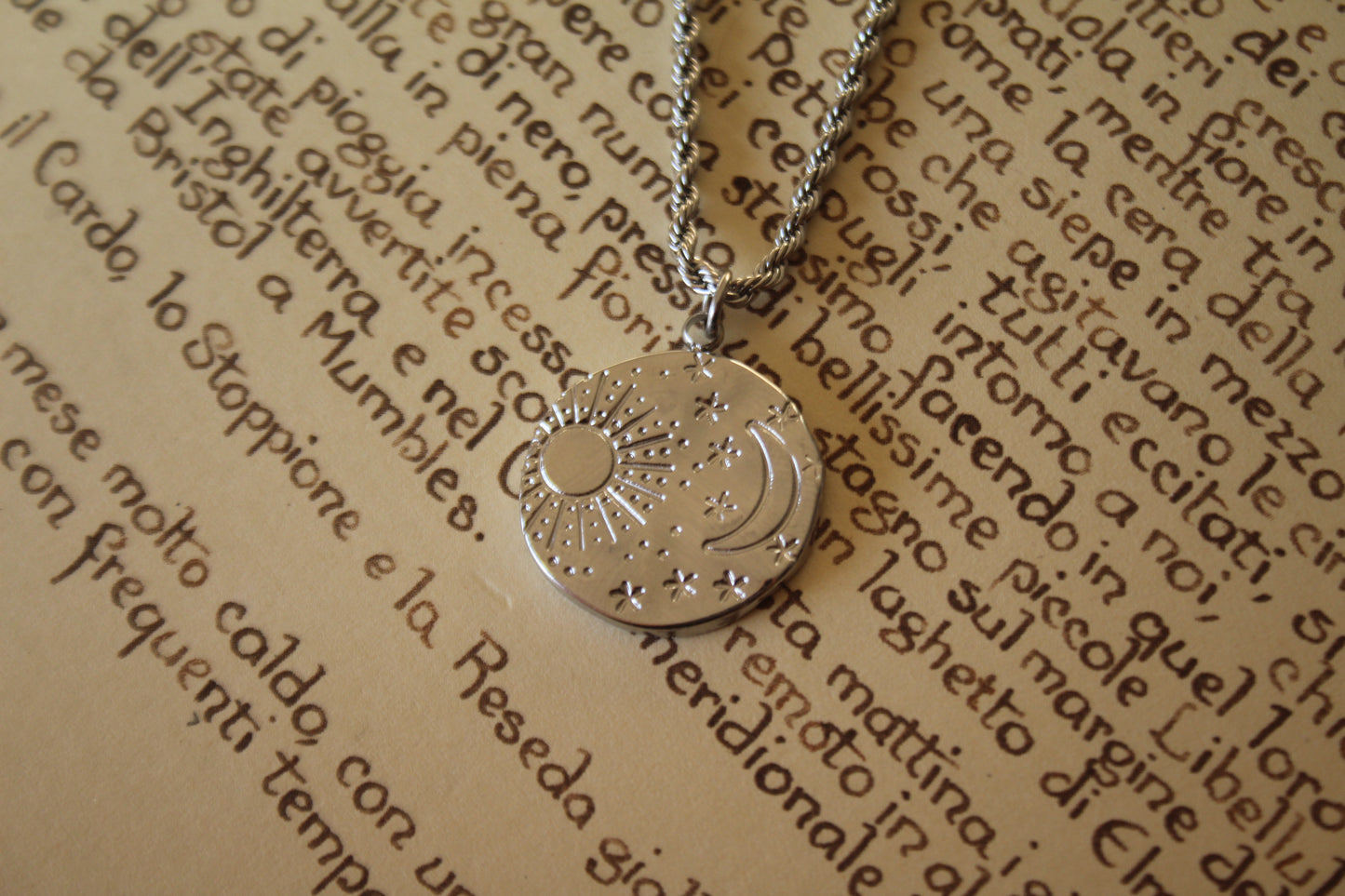 Sun and Moon Medallion