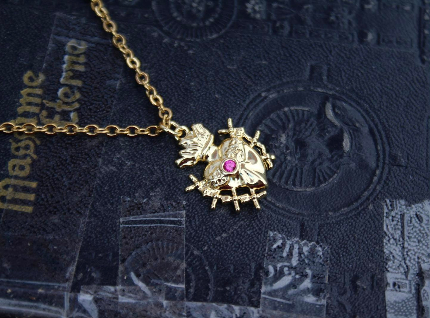Sacred Heart of Mary Necklace