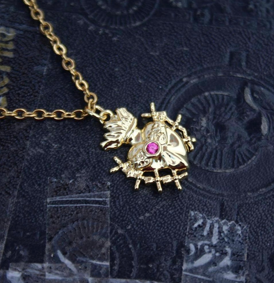 Sacred Heart of Mary Necklace