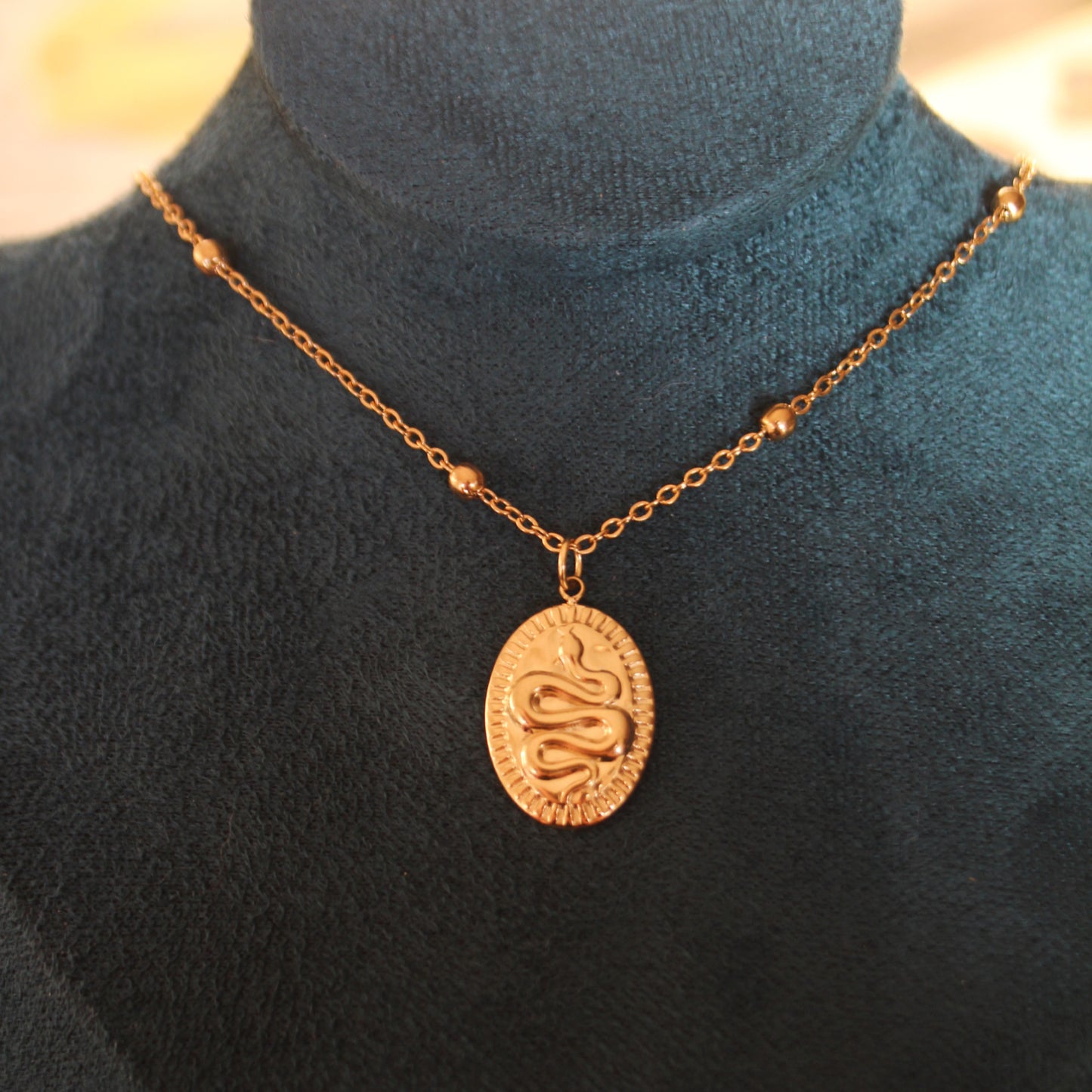 Snake Medallion