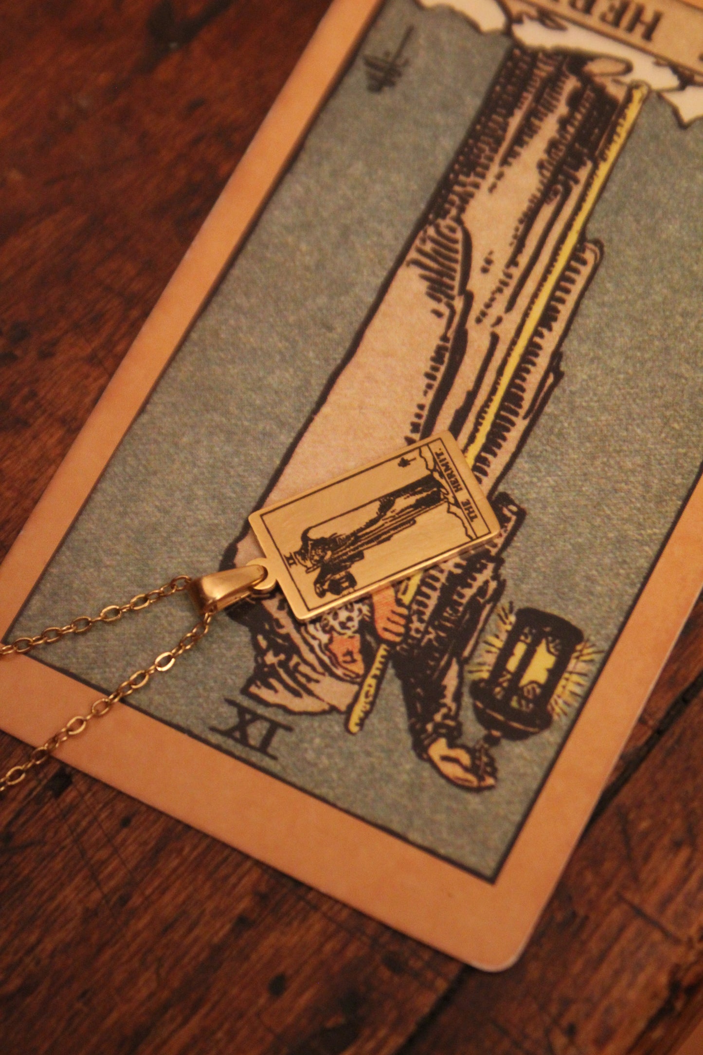 The Hermit – Tarot Necklace