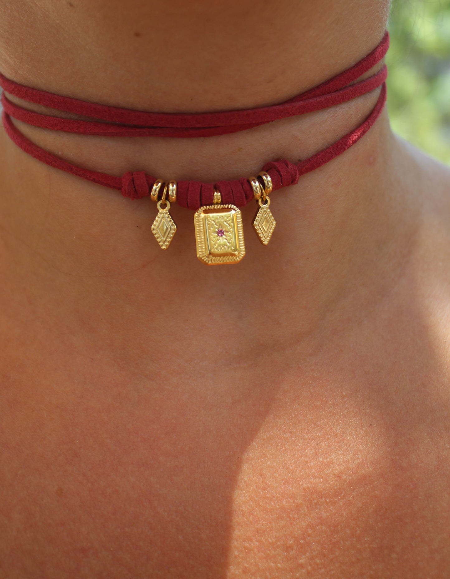 One Necklace, Endless Ways | Gold Charm Wrap Lariat Necklace
