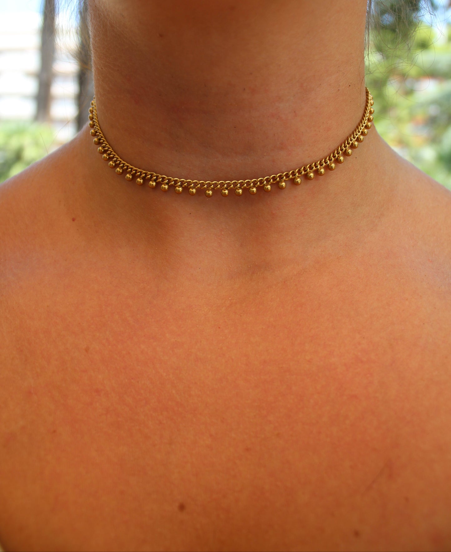 Ball Chain Choker