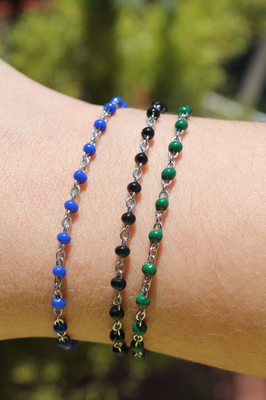 Rosary-Inspired Bracelets