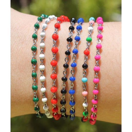 Rosary-Inspired Bracelets