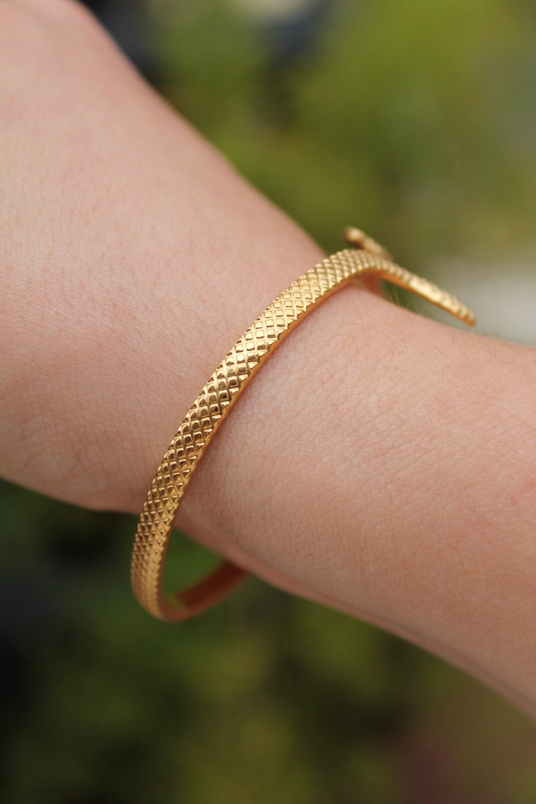 Sophisticated Serpent Bracelet from Kore Gioielli