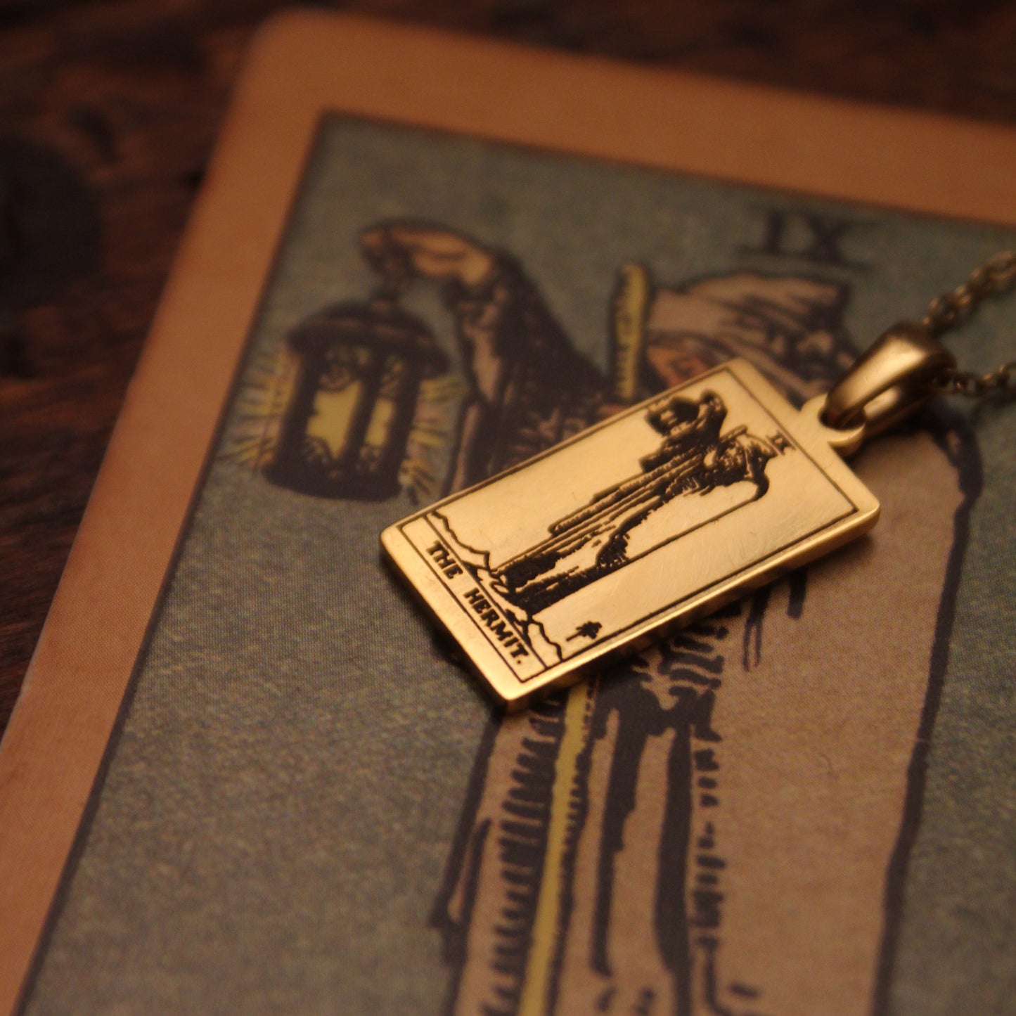 The Hermit – Tarot Necklace