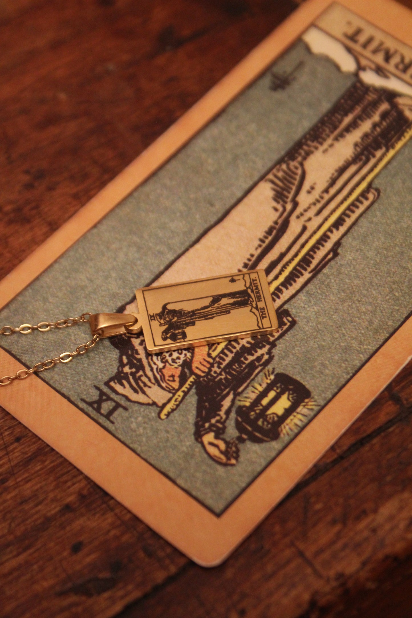 The Hermit – Tarot Necklace