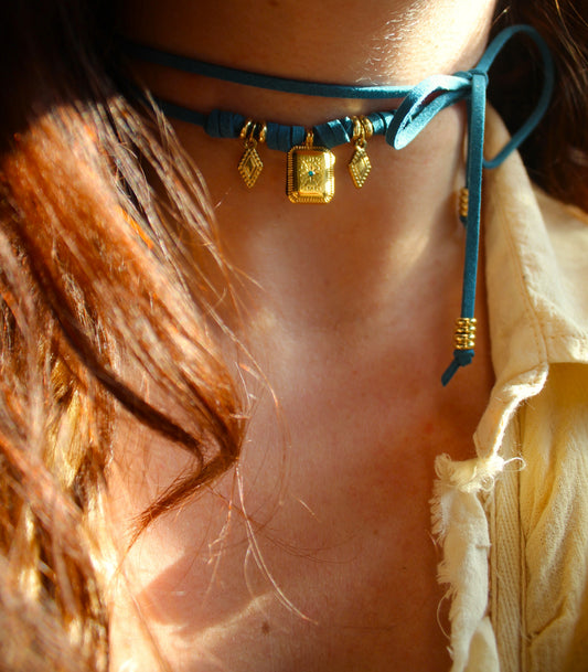 Wrap Choker Necklace