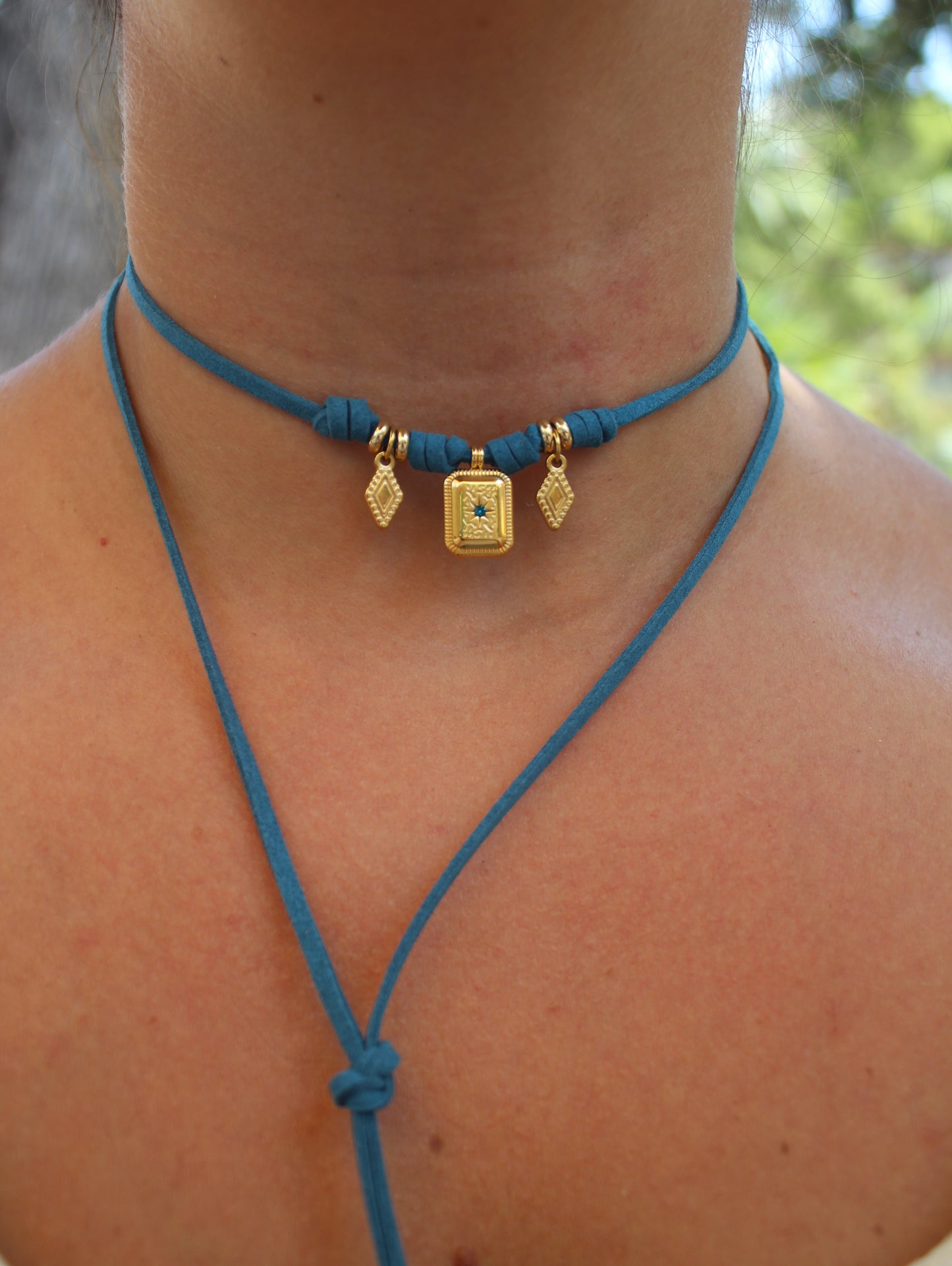 One Necklace, Endless Ways | Gold Charm Wrap Lariat Necklace