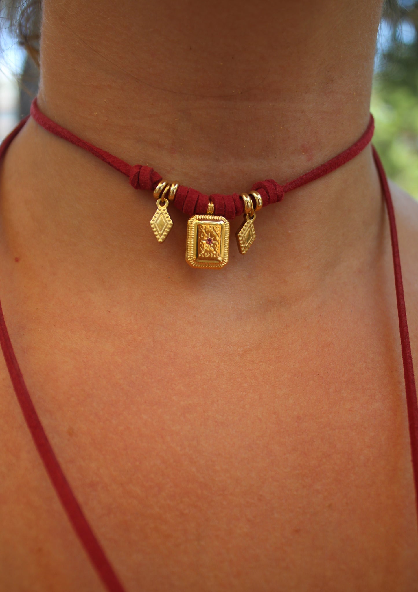 One Necklace, Endless Ways | Gold Charm Wrap Lariat Necklace