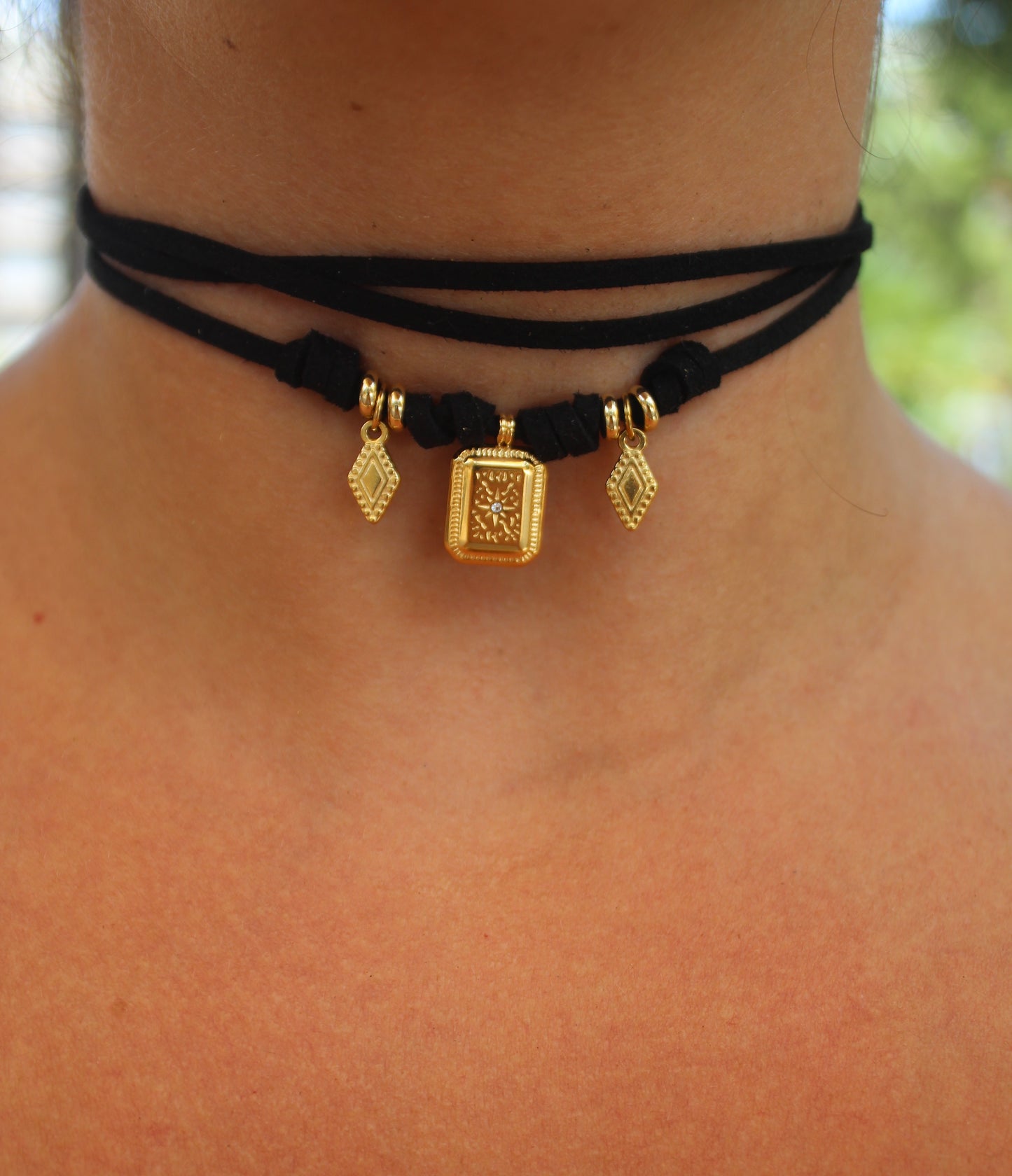 One Necklace, Endless Ways | Gold Charm Wrap Lariat Necklace