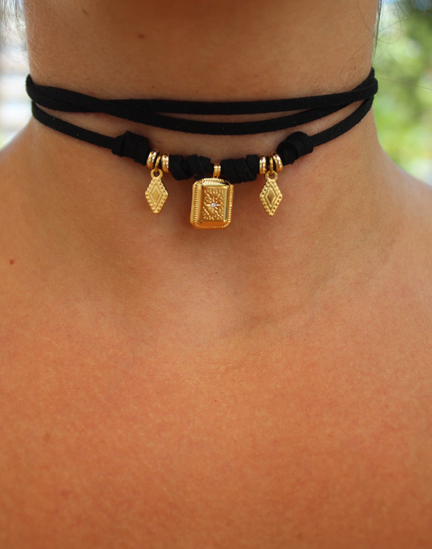 One Necklace, Endless Ways | Gold Charm Wrap Lariat Necklace