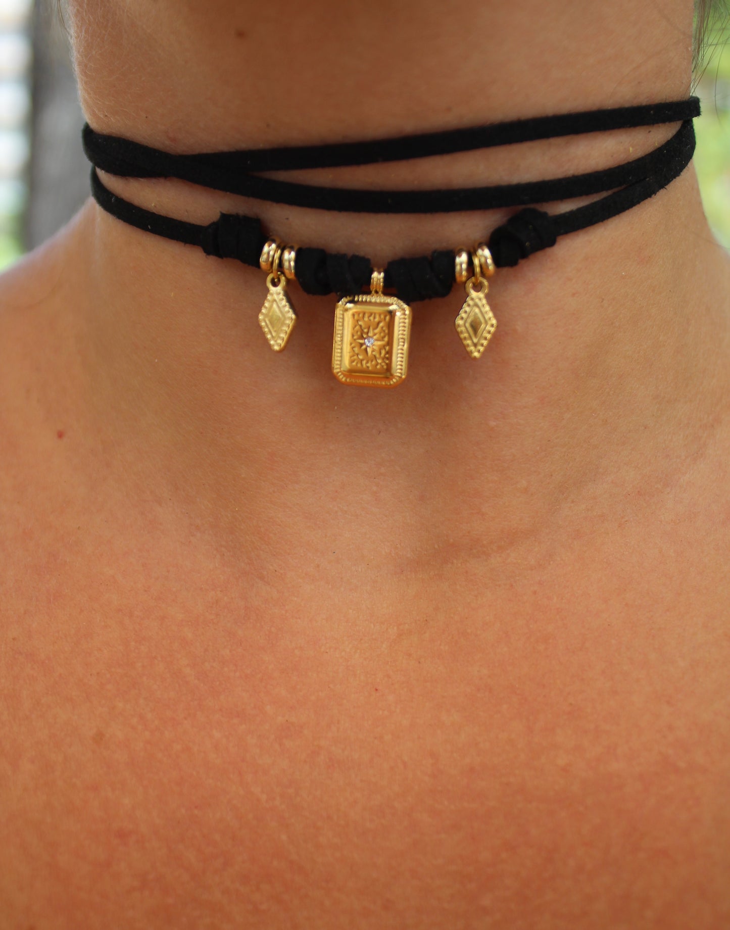 One Necklace, Endless Ways | Gold Charm Wrap Lariat Necklace
