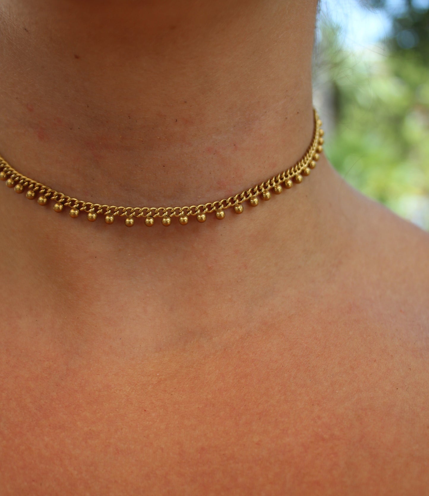 Ball Chain Choker