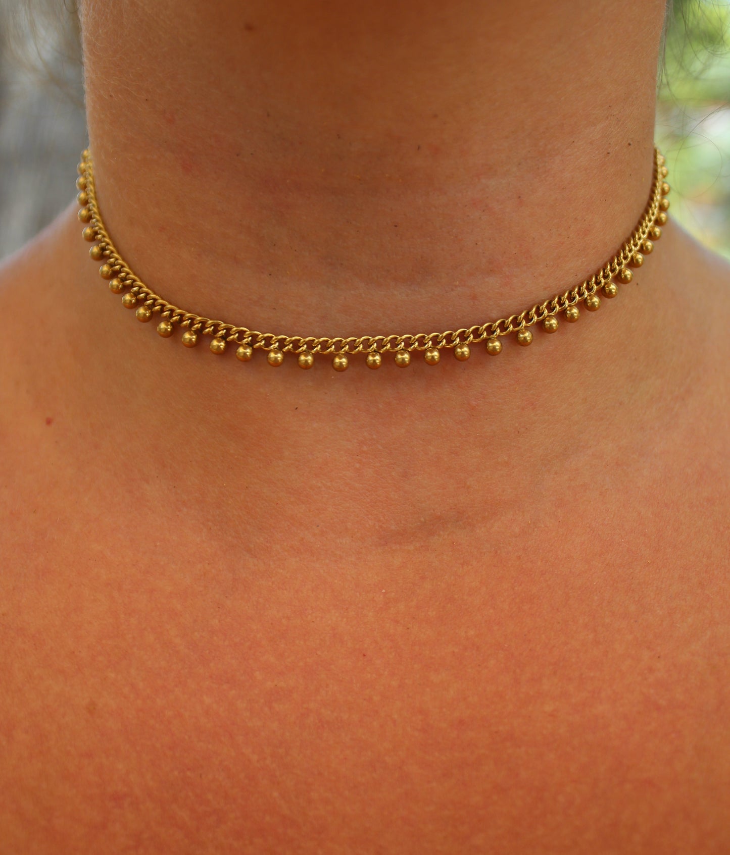 Ball Chain Choker
