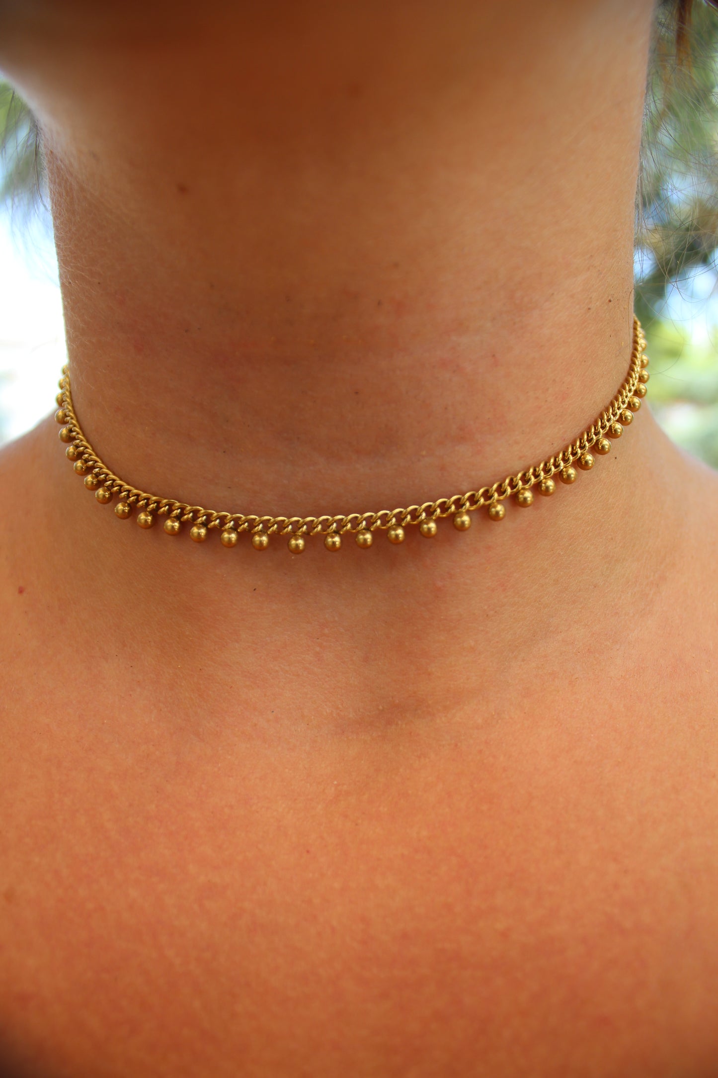 Ball Chain Choker