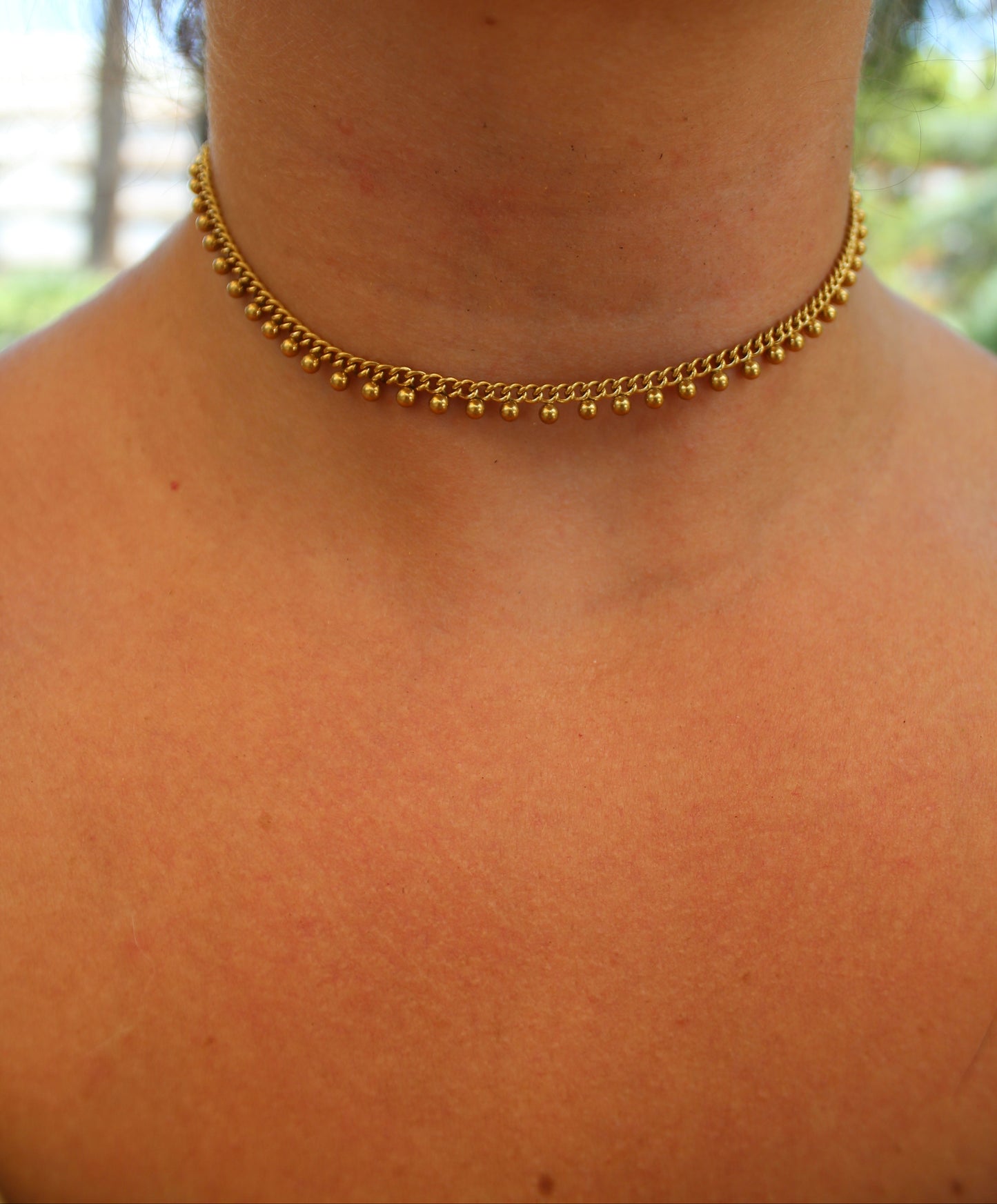 Ball Chain Choker