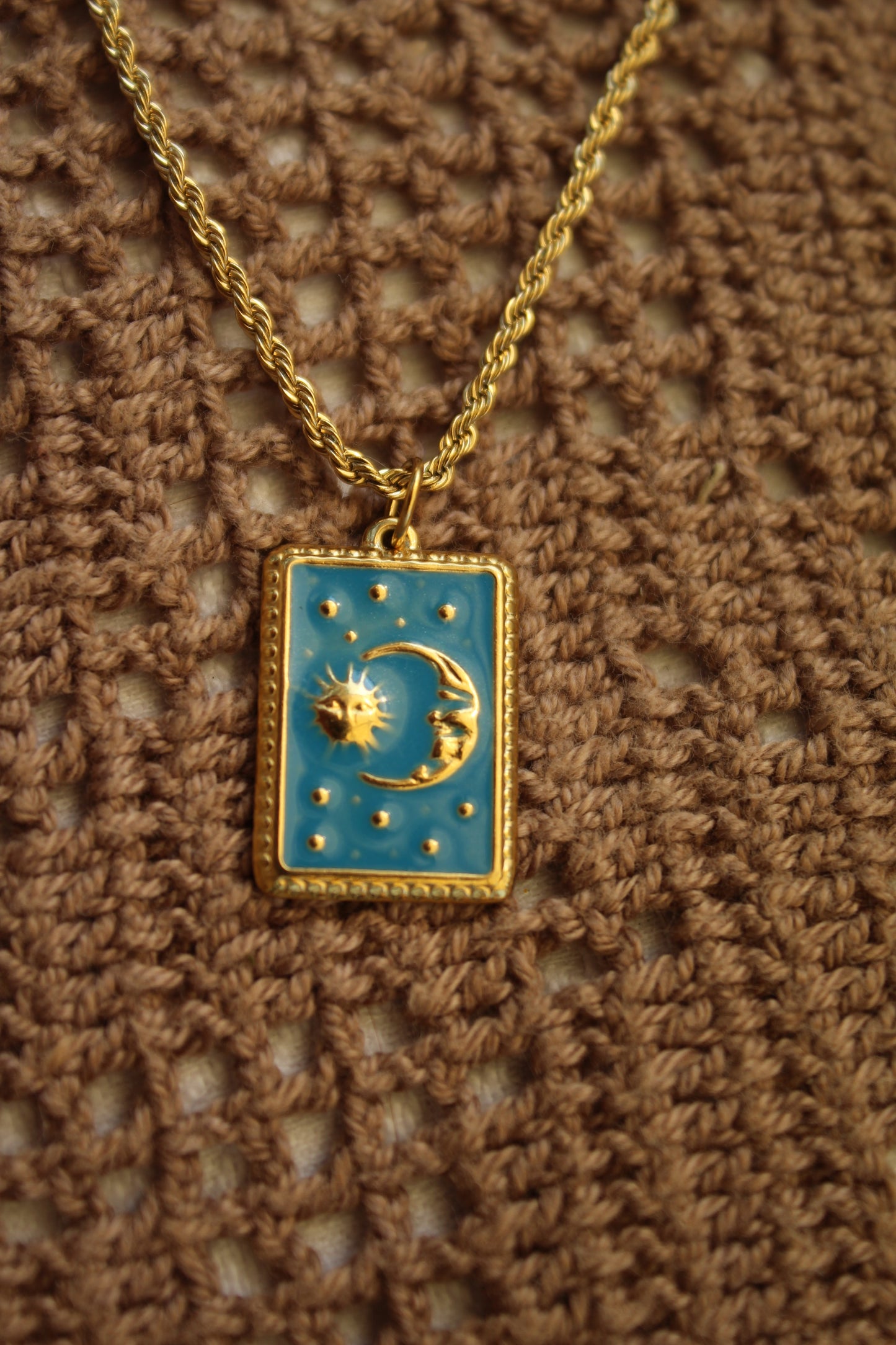 Blue Celestial Necklace