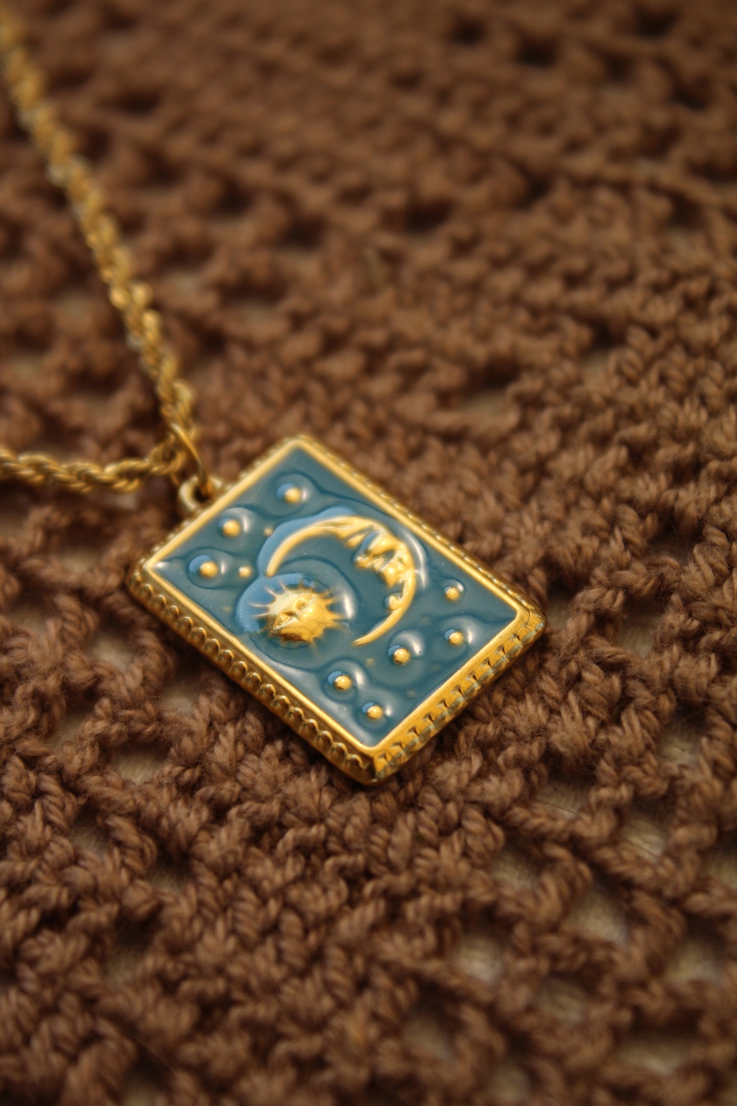 Blue Celestial Necklace