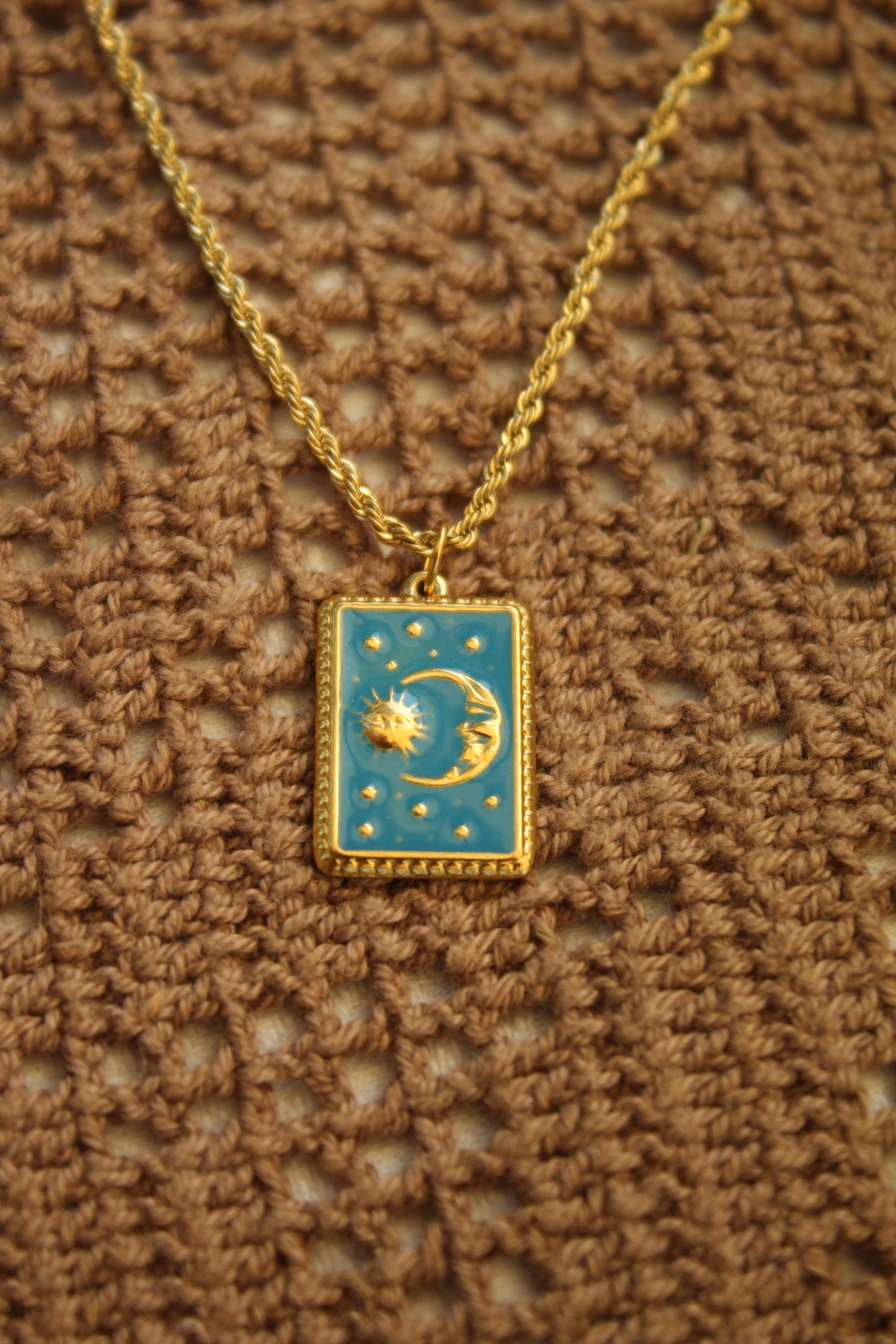 Blue Celestial Necklace