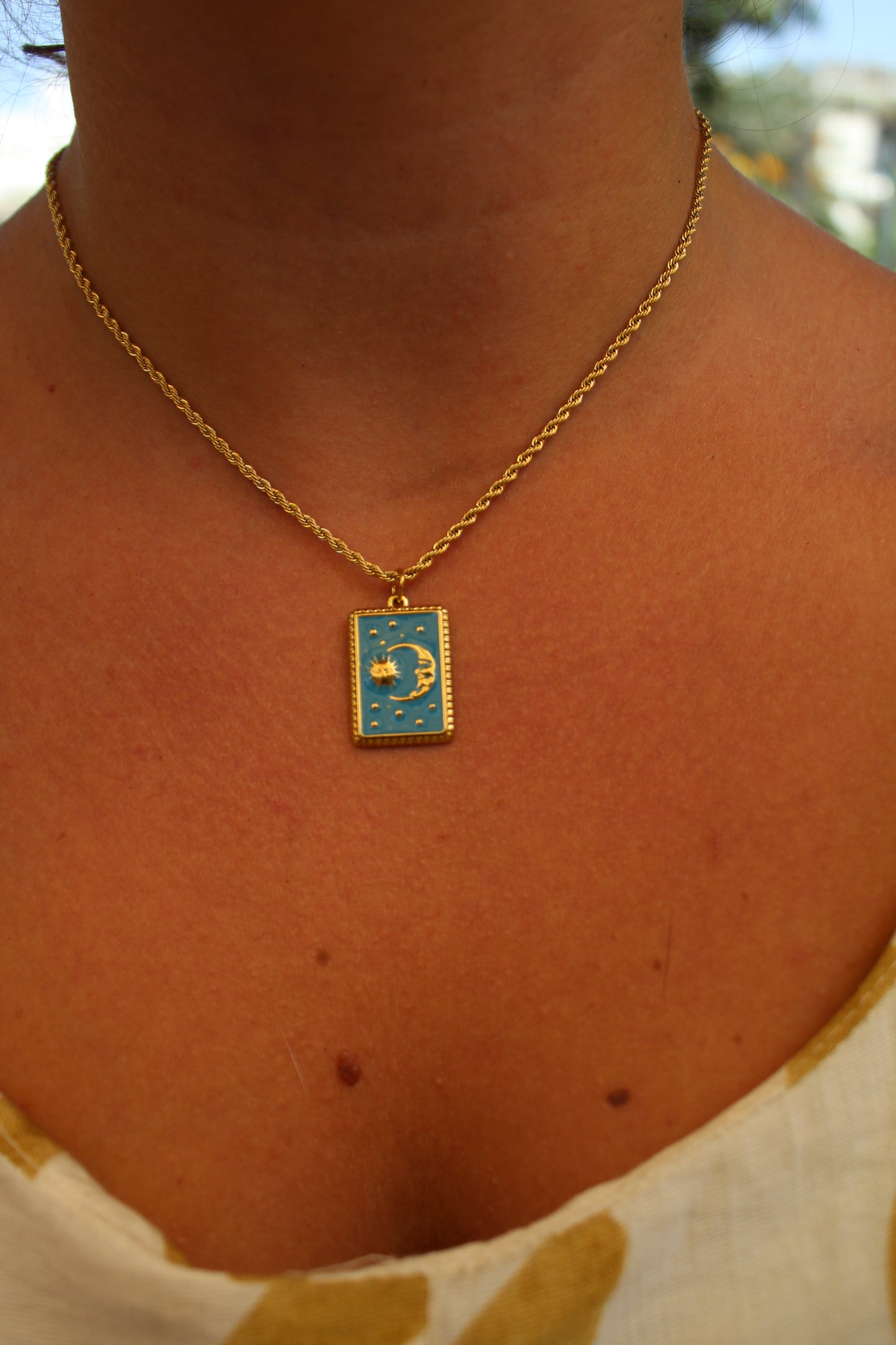 Blue Celestial Necklace