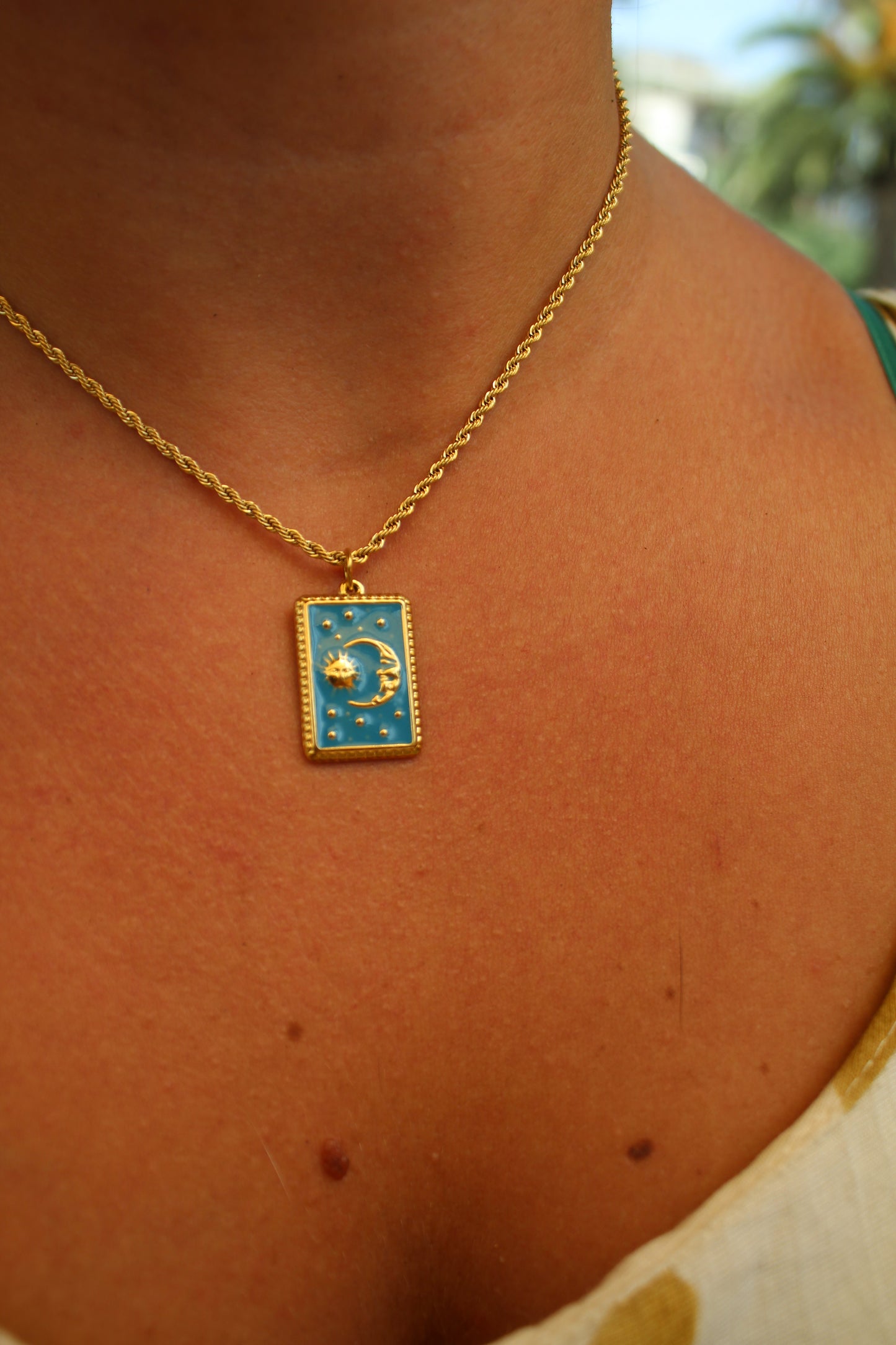 Blue Celestial Necklace