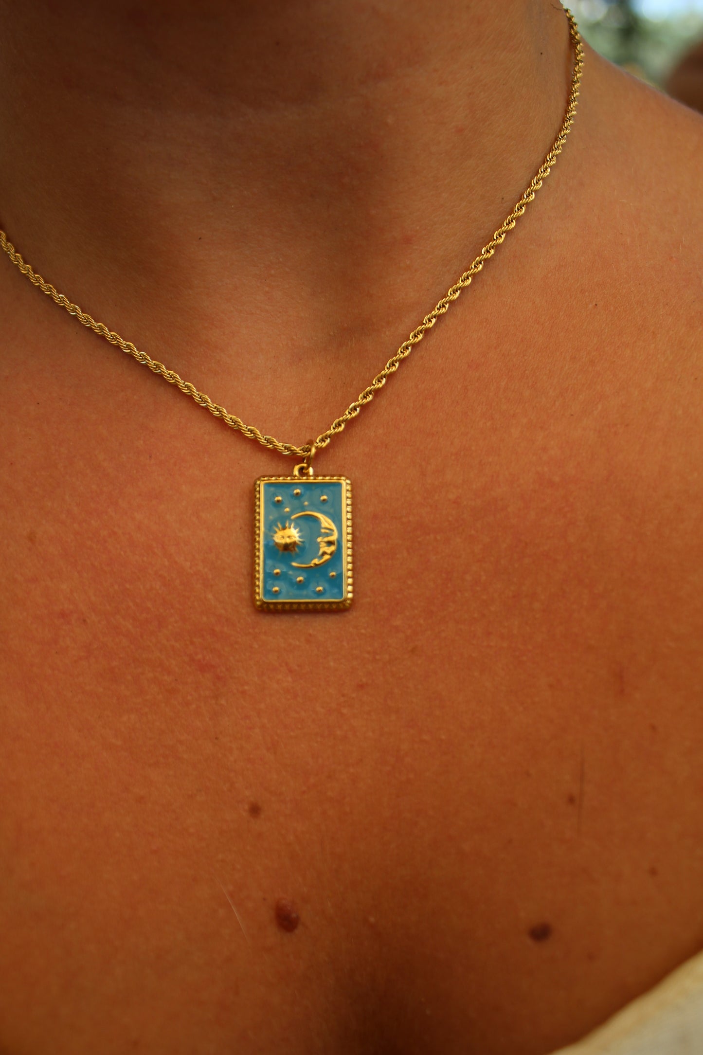 Blue Celestial Necklace