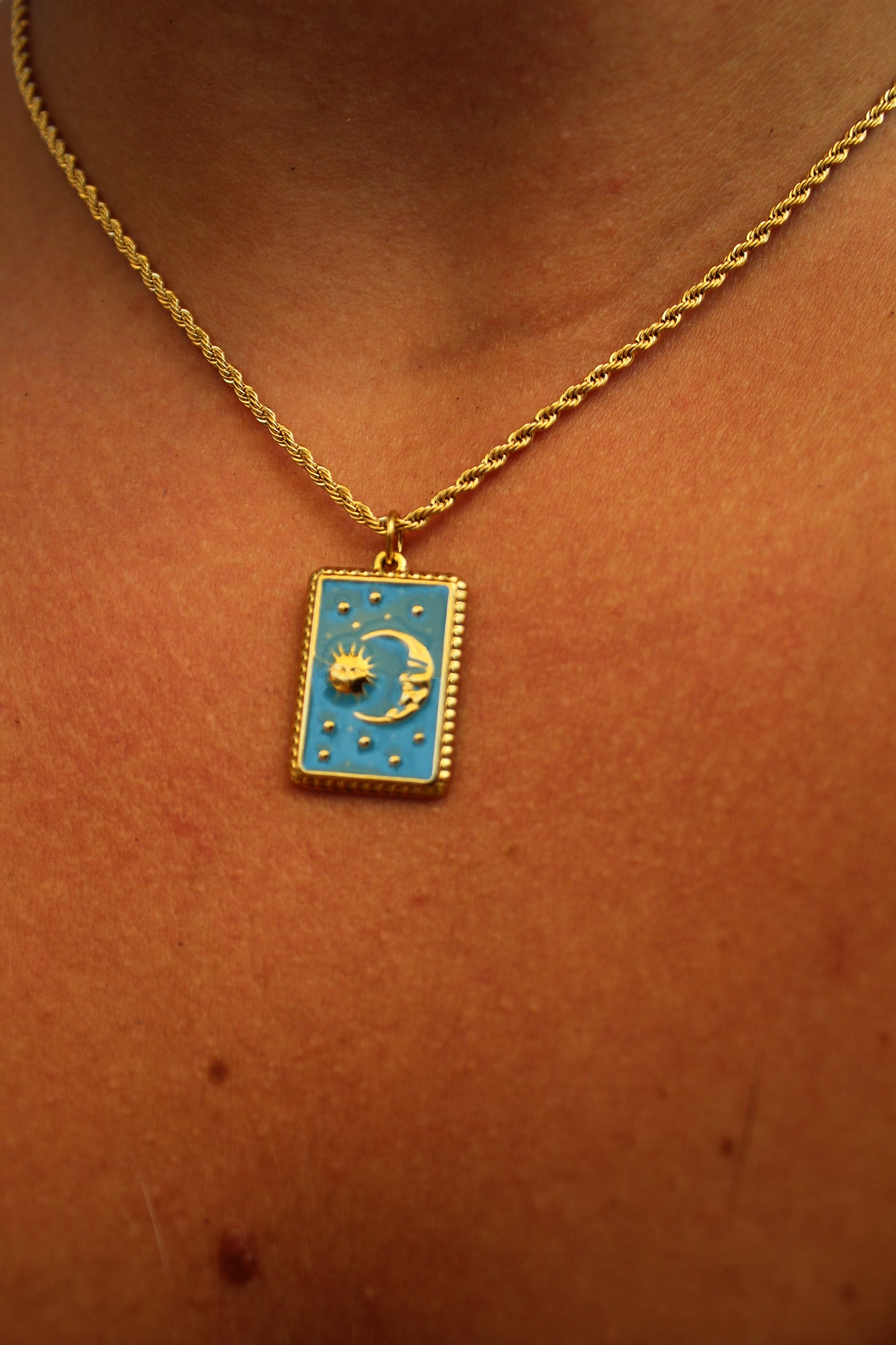 Blue Celestial Necklace