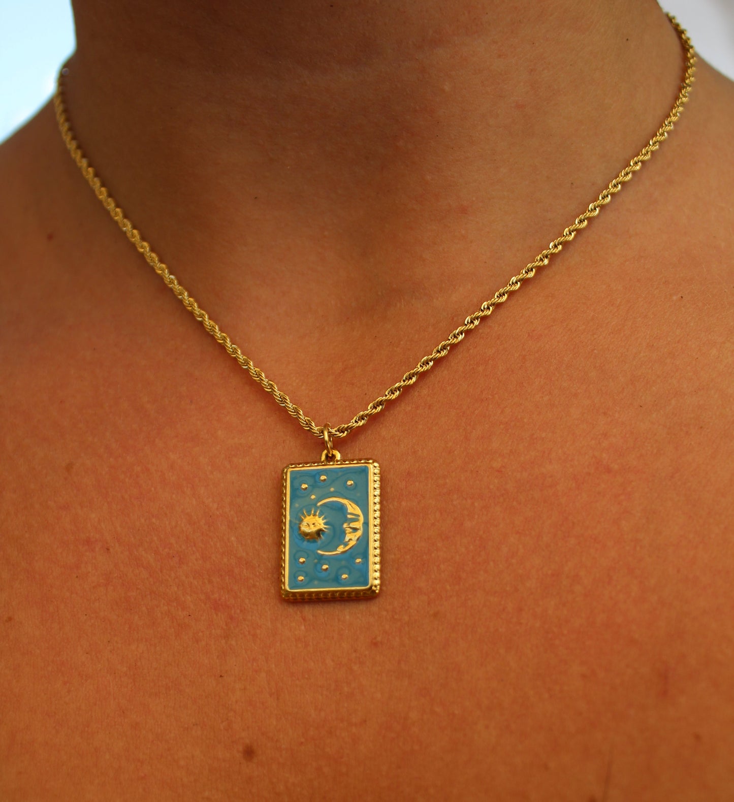 Blue Celestial Necklace