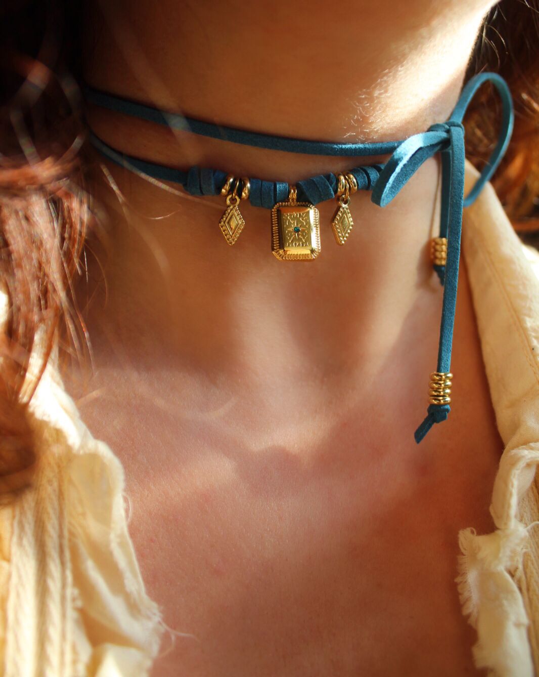 Wrap Choker Necklace