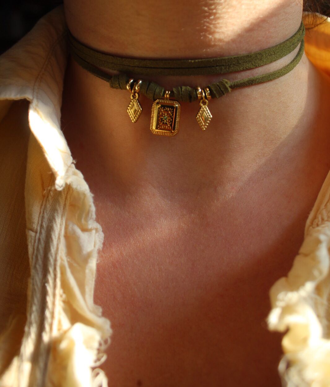Wrap Choker Necklace