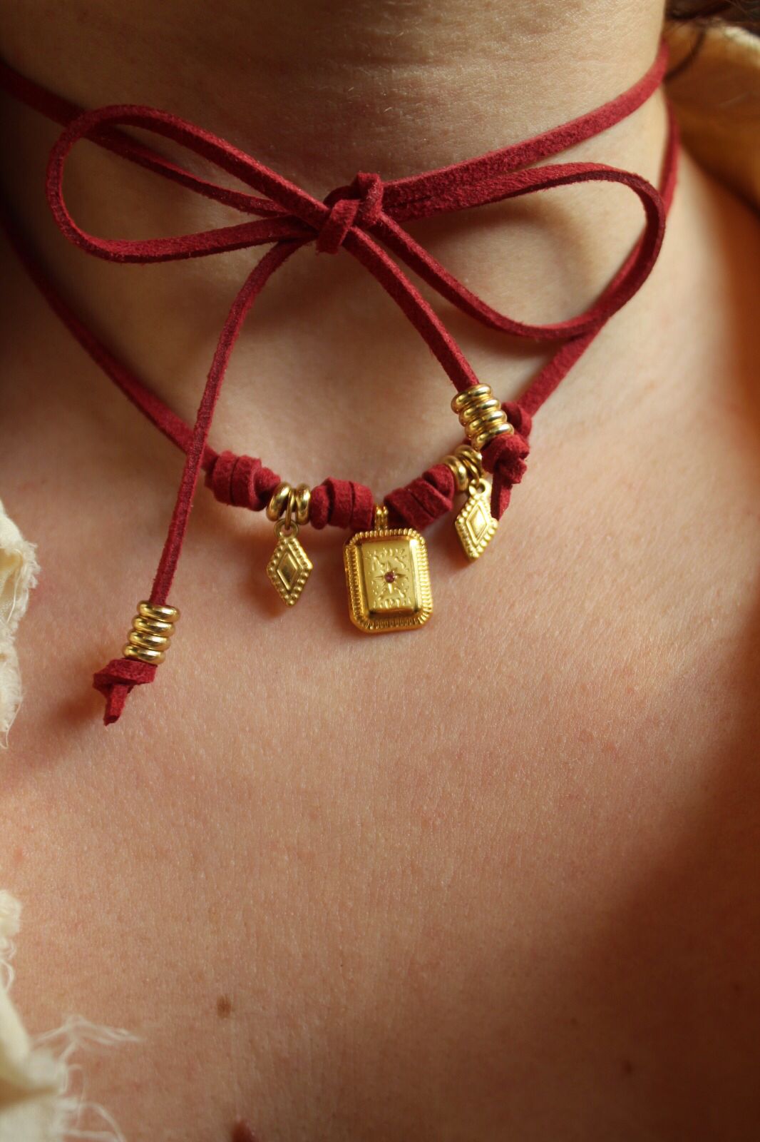 Wrap Choker Necklace