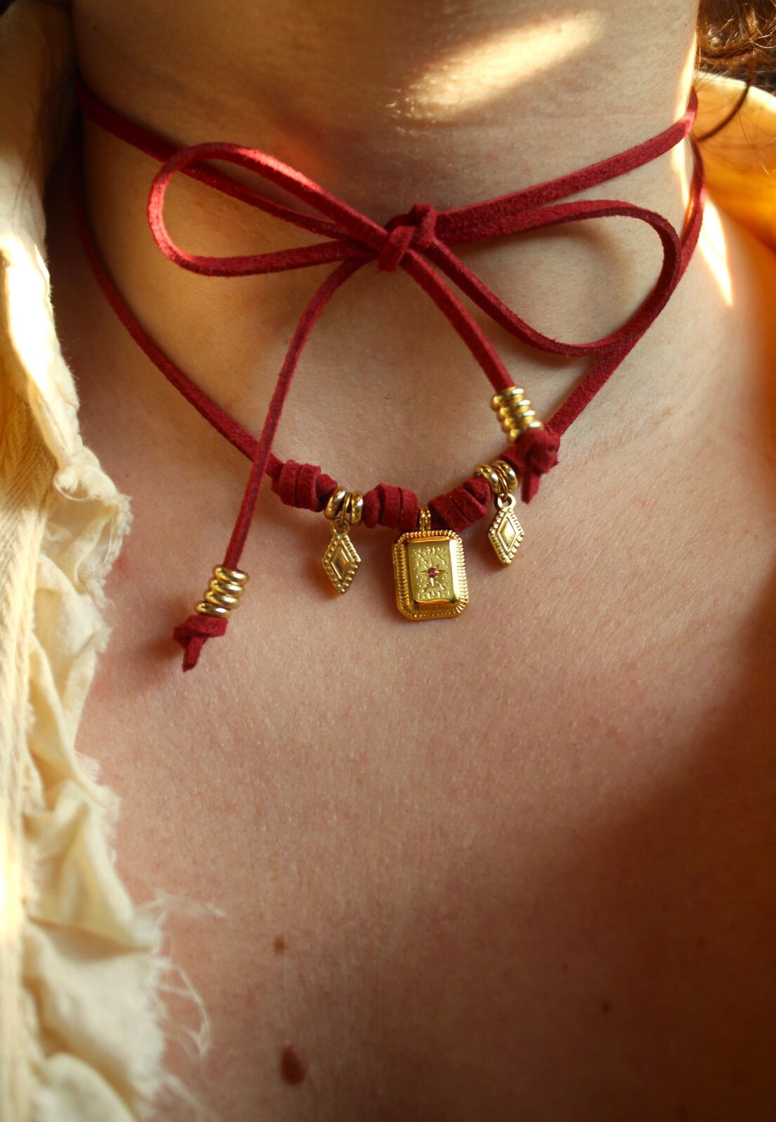 Wrap Choker Necklace