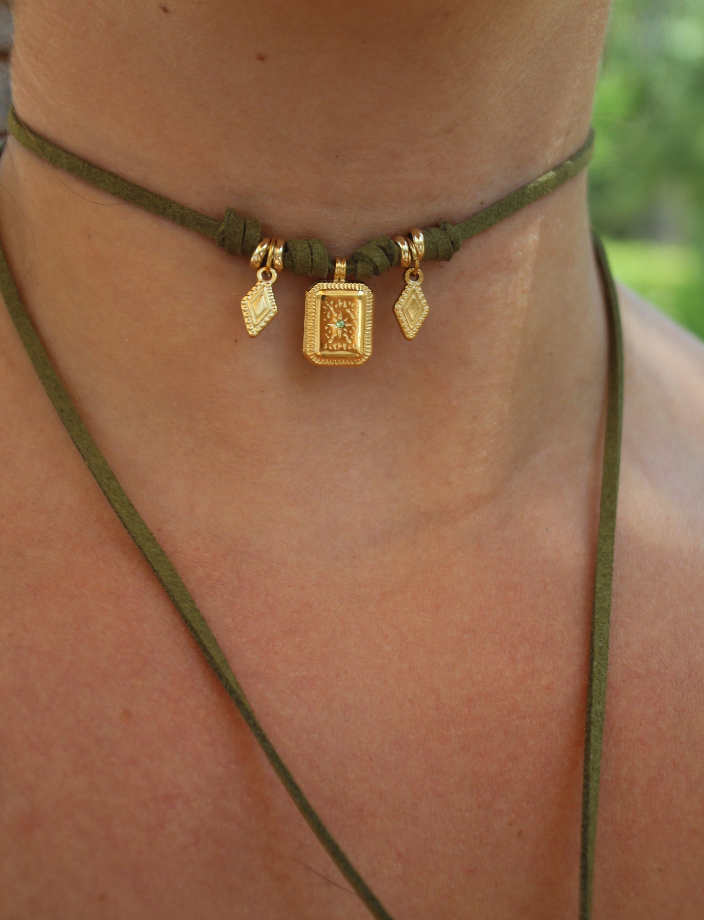 One Necklace, Endless Ways | Gold Charm Wrap Lariat Necklace